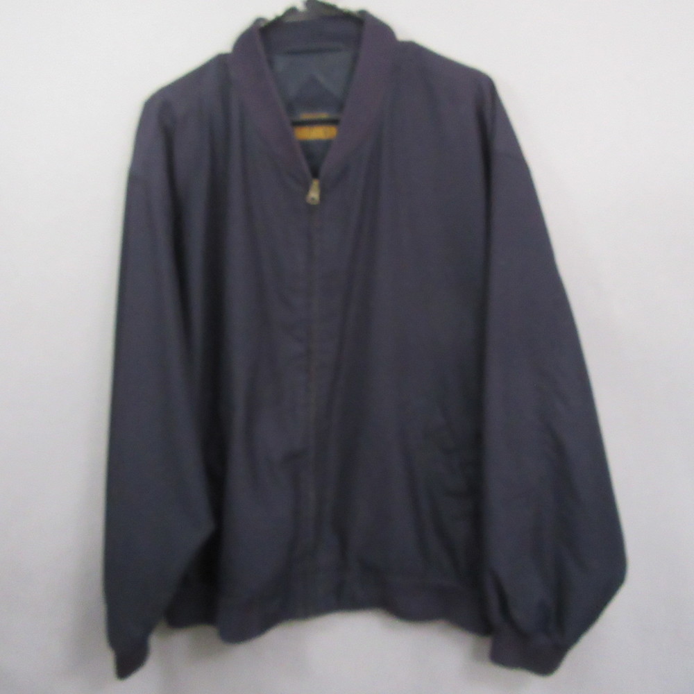 Marks &‎ Spencer Mens Windbreaker Jacket L Blue St Michael Full Zip